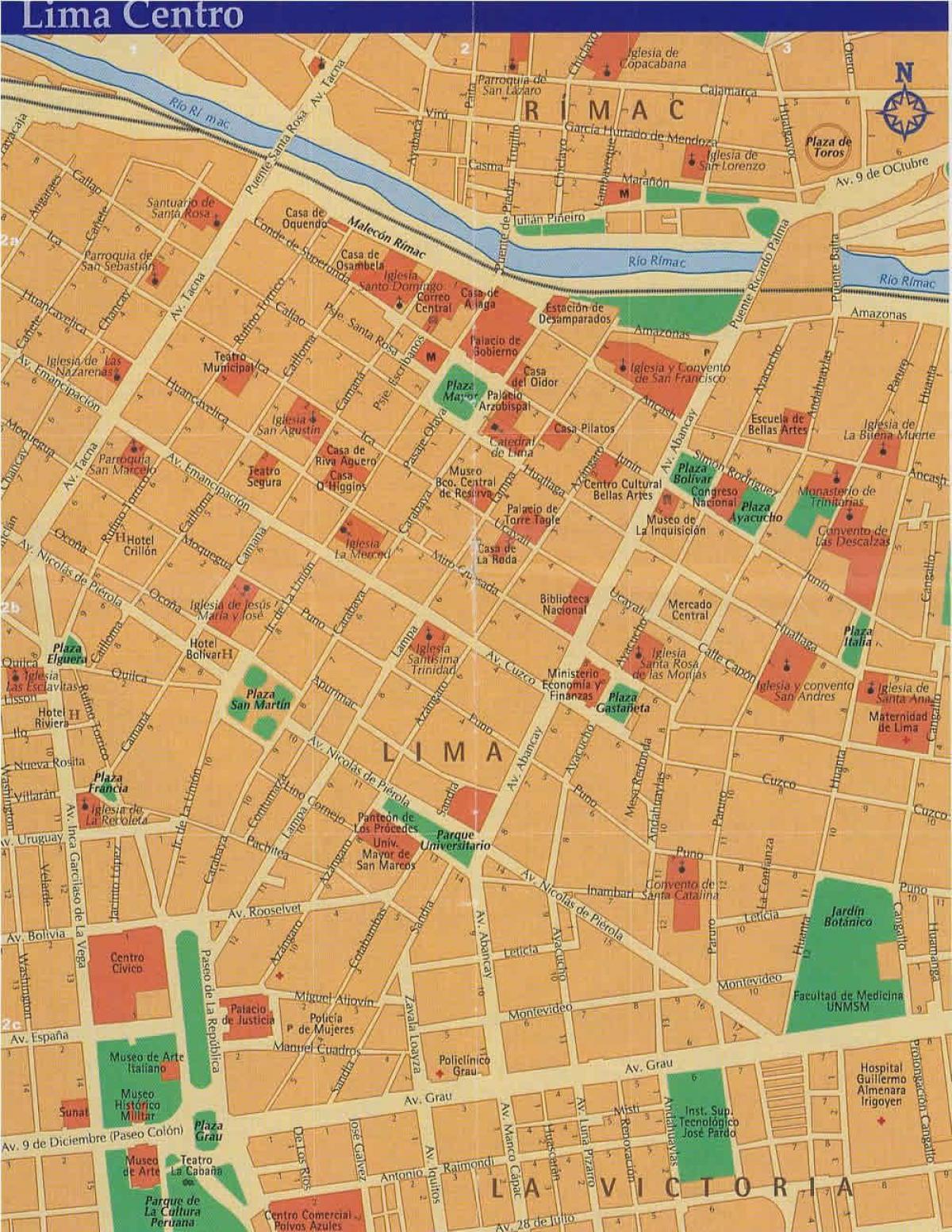 利马城市地图